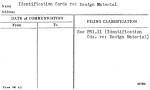 Identification Cards re: Design Material