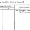 Ikeler, Donald F. (General Manager)
