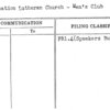Incarnation Lutheran Church - Men's Club
