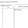 Incorporators Dinner 9/27/38