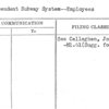 Independent Subway System--Employees