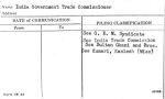 India Government Trade Commissioner