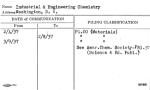 Industrial & Engineering Chemistry