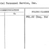 Industrial Personnel Service, Inc.