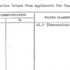 Information Return from Applicants for Concessions