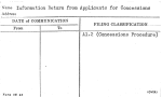 Information Return from Applicants for Concessions