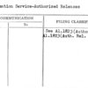 Information Service-Authorized Releases