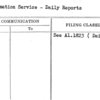 Information Service - Daily Reports