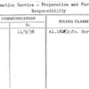 Information Service - Preparation and Furnishing Responsibility