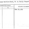 Information Service-Reed, M.A.-Daily Reports