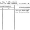 Ingle, John P. (President)