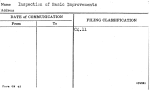 Inspection of Basic Improvements