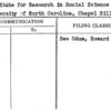 Institute for Research in Social Science University of North Carolina, Chapel Hill