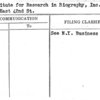 Institute for Research in Biography, Inc.