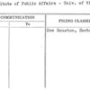 Institute of Public Affairs - Univ. of Virginia