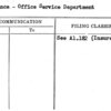 Insurance - Office Service Department