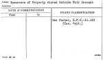 Insurance of Property stored Outside Fair Grounds