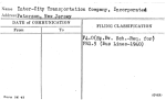 Inter-City Transportation Company, Incorporated