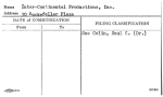 Inter-Continental Productions, Inc.