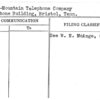 Inter-Mountain Telephone Company
