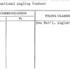 International Angling Contest