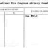 International Fire Congress Advisory Committee