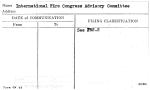 International Fire Congress Advisory Committee