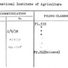 International Institute of Agriculture