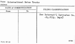 International Motor Trucks