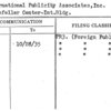 Intrernational Publicity Associates, Inc.