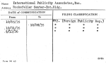 Intrernational Publicity Associates, Inc.