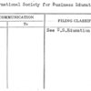 International Society for Business Education