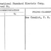 International Standard Electric Corp.