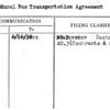 Intra-Mural Bus Transportation Agreement
