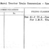 Intra Mural Tractor Train Concession - Specifications