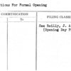 Invitations For Formal Opening