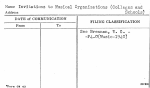 Invitations to Musical Organizations (Colleges and Schools)