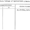 Iowa State College of Agriculture & Mechanic Arts