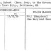 Irvin, Robert (Exec. Secy. to the Governor)