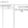 Irving, Walter E.