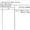 Irving, Washington High School