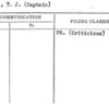Israel, T.J. (Captain)