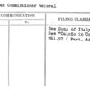 Italian Commissioner General