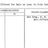 Items Offered for Sale or Loan to Fair Corporation