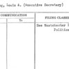 Itteilag, Louis A. (Executive Secretary)