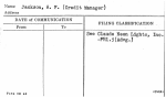 Jackson, A.F. (Credit Manager)