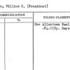Jackson, William C. (President)