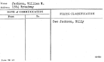 Jackson, William M.