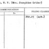 Jacobs, H.P. (Mrs. Josephine Grider)