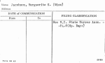 Jacobson, Marguerite K. (Miss)